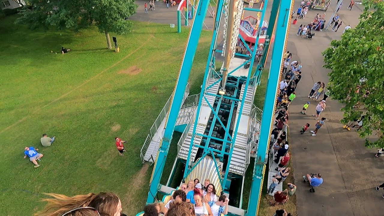Pharoah's Fury pirate ship ride at Bluegrass Fair (June 19th, 2021)