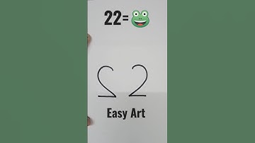 mendhak ka chitra kaise banaye #shorts