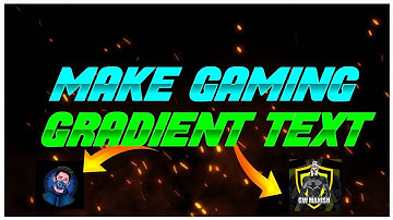 HOW TO MAKE GRADIENT || HOW TO MAKE GRADIENT LIKE GW MANISH || MAKE GRADIENT LIKE THIS || #gradient