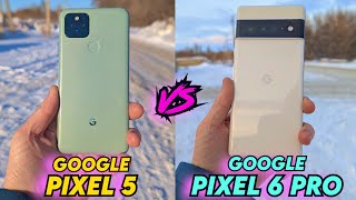 Есть над чем задуматься... Pixel 5 vs Pixel 6 Pro | Camera Test