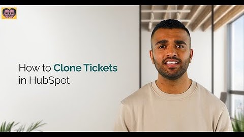 How to Clone Tickets