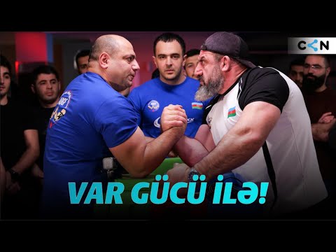 VAR GÜCÜ İLƏ | Həvəskarlar arasında qol güləşi #2