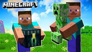 HOW TO PICK UP ANY MOB IN MINECRAFT!