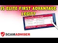 Is Elite First Advantage consolidation loan offer legit? Could it be a scam?