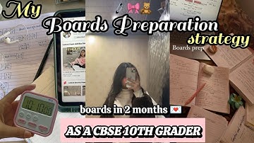 How am I preparing for boards as a CBSE 10th grader ✨🔥 || study vlog aesthetic , indian , productive