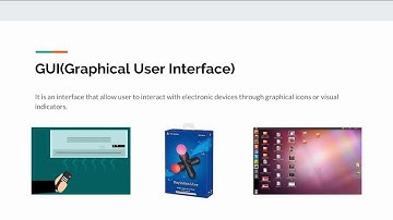 GUI Based Operating System : 3. UI and GUI : CCC Tutorial in Hindi