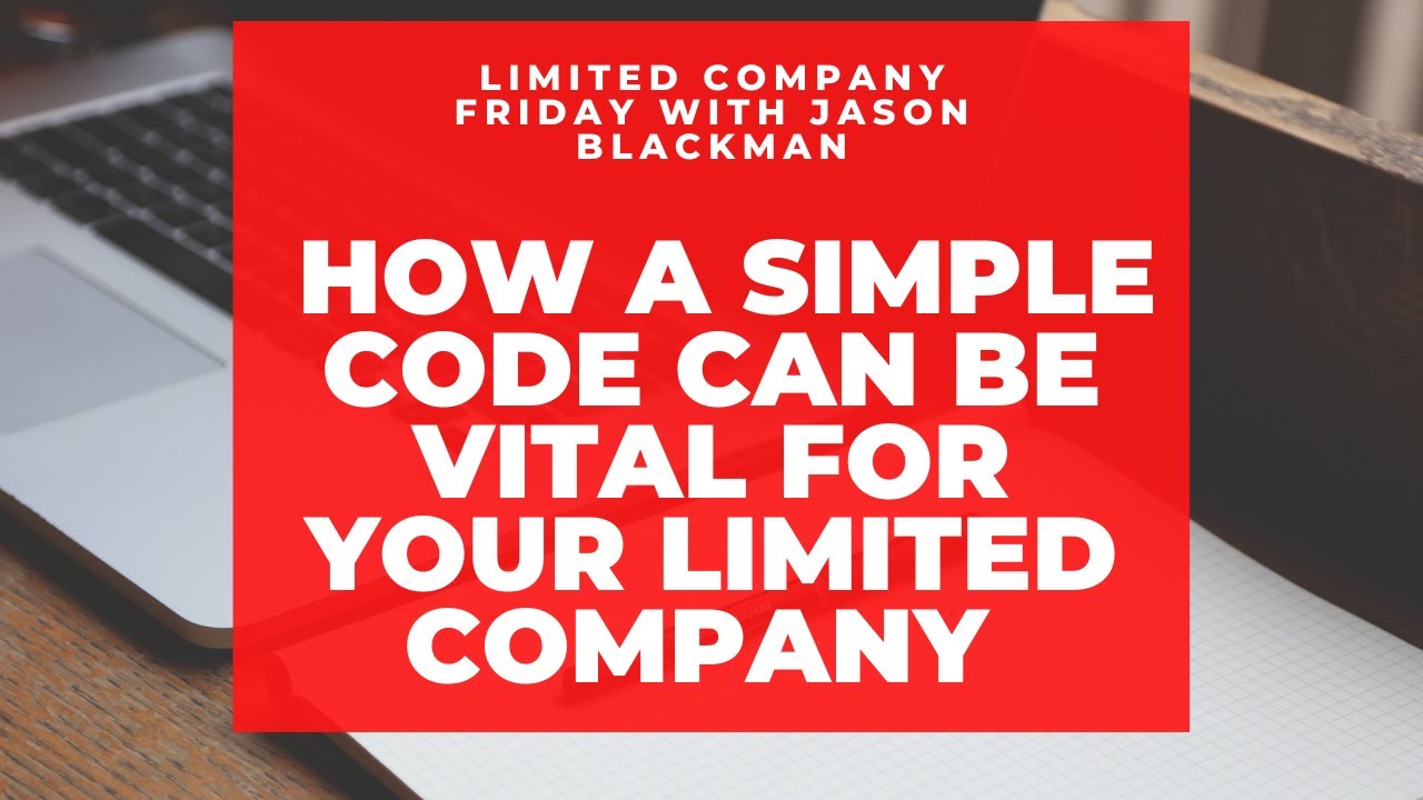 How a simple code can be vital for your limited company - YouTube