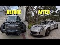 🔧 Rebuilding WRECKED Lotus Exige + replaced the motor then blow up the motor AGAIN! FML