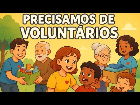 Curta - Precisamos de Voluntários