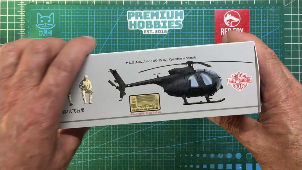 Kitty Hawk 1 35 Ah 6j Mh 6j Little Bird With Figures Review Youtube