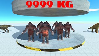 Crush All Units By Hydraulic Press - Animal Revolt Battle Simulator screenshot 2
