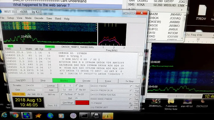 IT9BDM - Meteor scatter 144mhz DK5OW