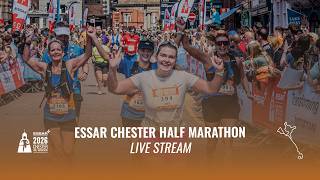 🏃♂️🏃♀️ Essar Chester Half Marathon 2026 LIVE | Full Race Coverage from Historic Chester 🎥
