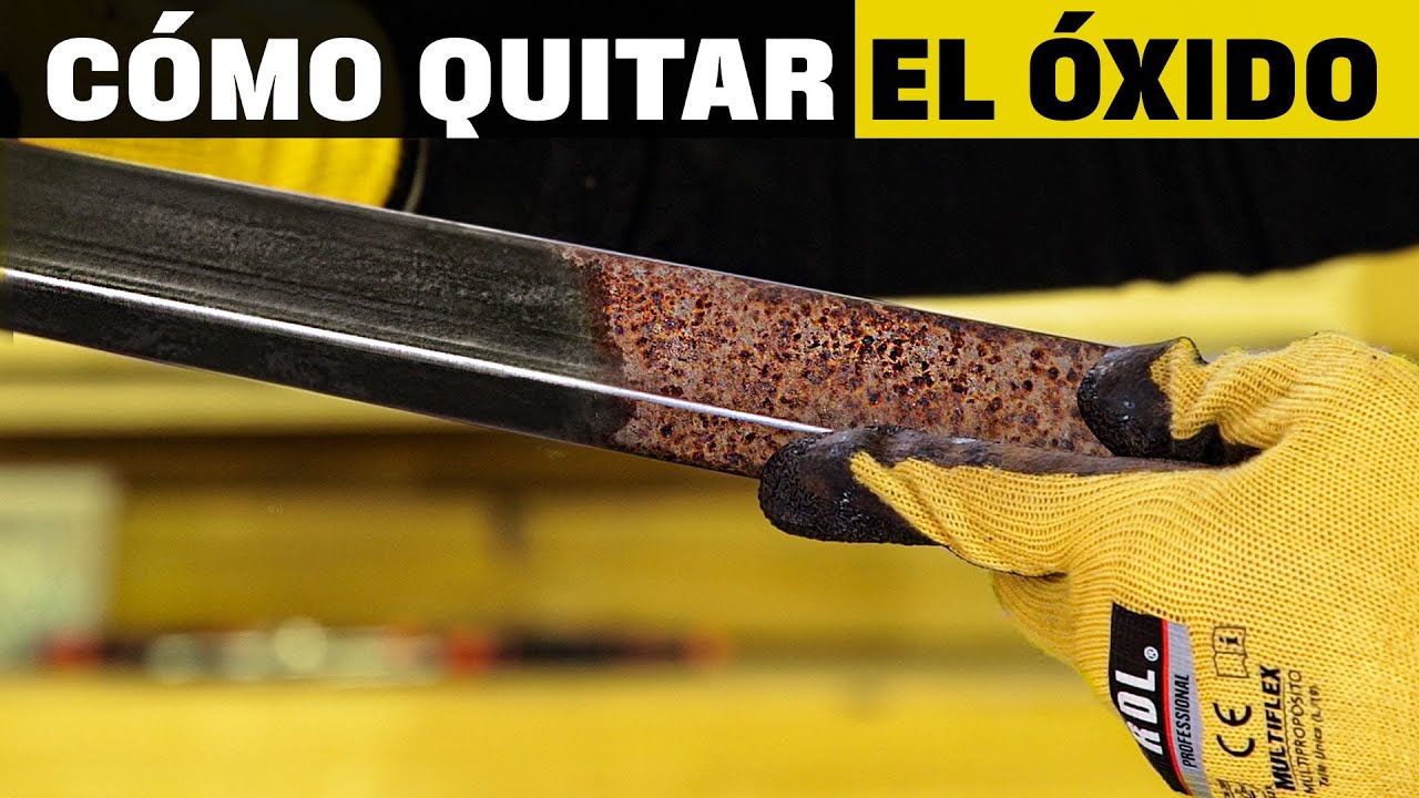 Soluciones para quitar el óxido del metal - Abrastar