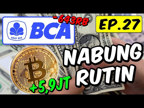 Nabung Rutin Bitcoin Vs BBCA Ep.27