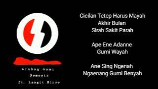 Grubug Gumi - Semesta ft. Langit Biroe (Official Lyric Video)