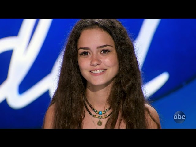 Casey Bishop, 15 - Live Wire and My Funny Valentine - American Idol - Auditions - February 21, 2021 class=