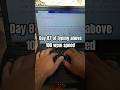 Day 87 of typing above 100 wpm speed