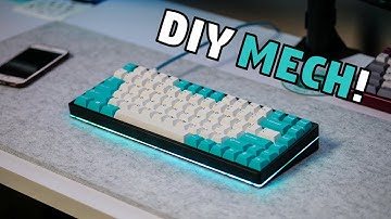 KBD75v2 Mechanical Keyboard Build with Gateron Ink Silent Switches!