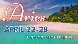 ♈ ARIES KAPALARAN ✨ April 22-28 2️⃣0️⃣2️⃣4️⃣ ✨ Ano'ng Maaring Maganap? 🔮 Tagalog Tarot Reading