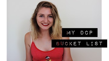 dcp bucket list part 1 // dcp spring