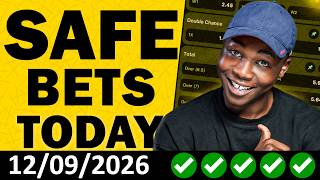 FOOTBALL PREDICTIONS TODAY 12/09/2026 SOCCER PREDICTIONS TODAY | BETTING TIPS, #footballpredictions screenshot 1