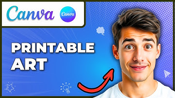 Hoe maak je printbare wandkunst met Canva | Kunst aanbieden op Etsy (de gemakkelijkste manier) (g...