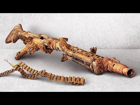 MG34 1941 | Old Machine Gun Restoration thumbnail