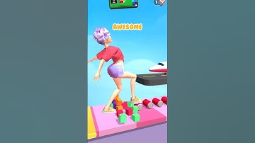 ASMR Tippy Toe 3D Gameplay part 3 #shorts #asmr