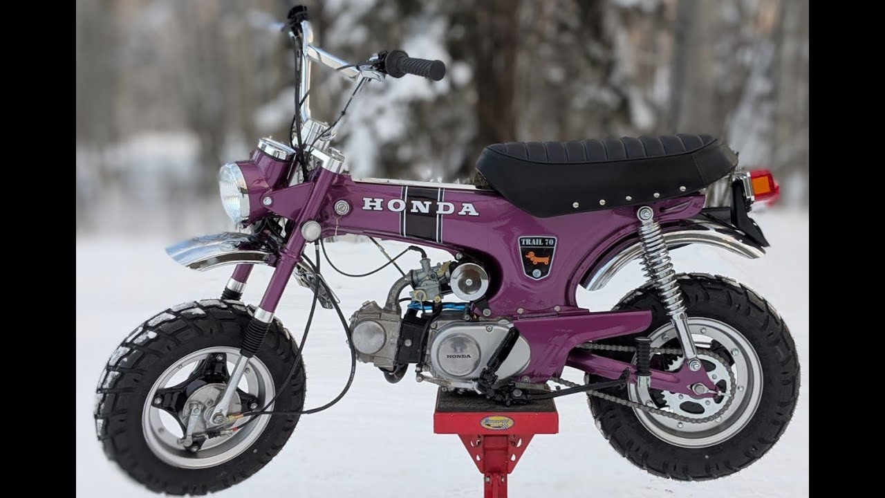 Honda Trail 70 Build - Budget Breakdown - YouTube