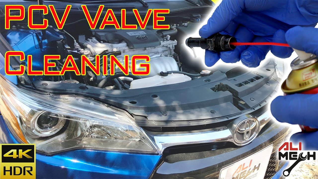 How to Remove and clean the PCV valve TOYOTA Camry 2015-2017/Toyota Camry PCV valve location