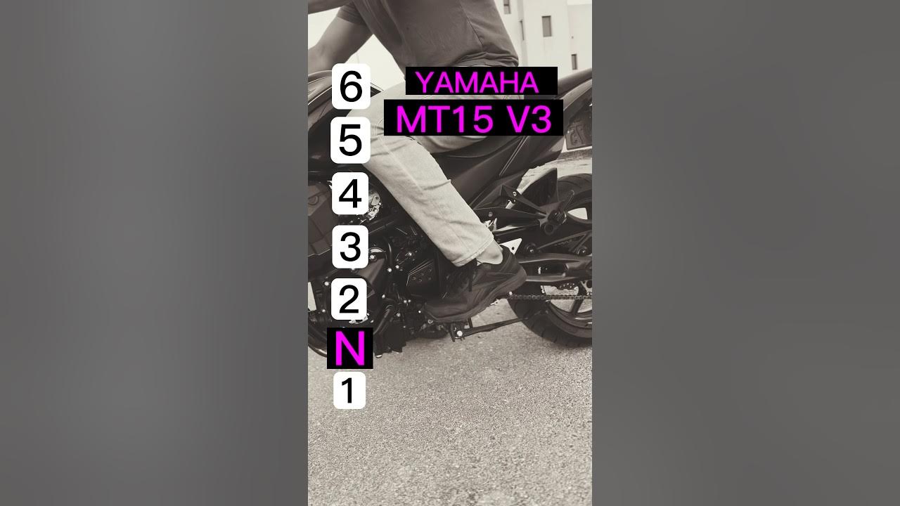 Maximum speed for each gear on a Yamaha MT15 V3 YouTube