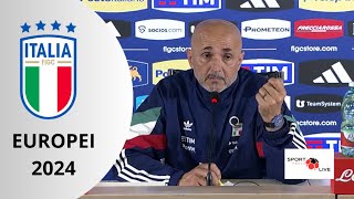 EUROPEI 2024, ITALIA, LUCIANO SPALLETTI, sentite cosa dice il tecnico in conferenza stampa!