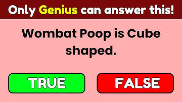 General Knowledge Quiz | Quiz | True or False Quiz | true or false quiz videoquizhero answers|Facts