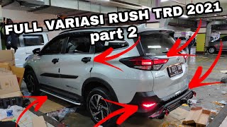 Upgrade Lampu Belakang LED Toyota Rush 2012 ke 2016 tampak lebih modern! Daihatsu Terios juga bisa!