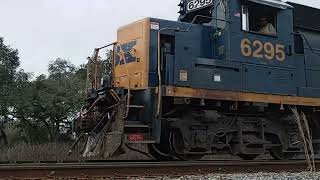 CSX 6295 GP 40-2