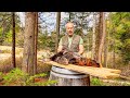 Spring Wild Turkey Hunt, Over the Fire Cast Iron Cooking