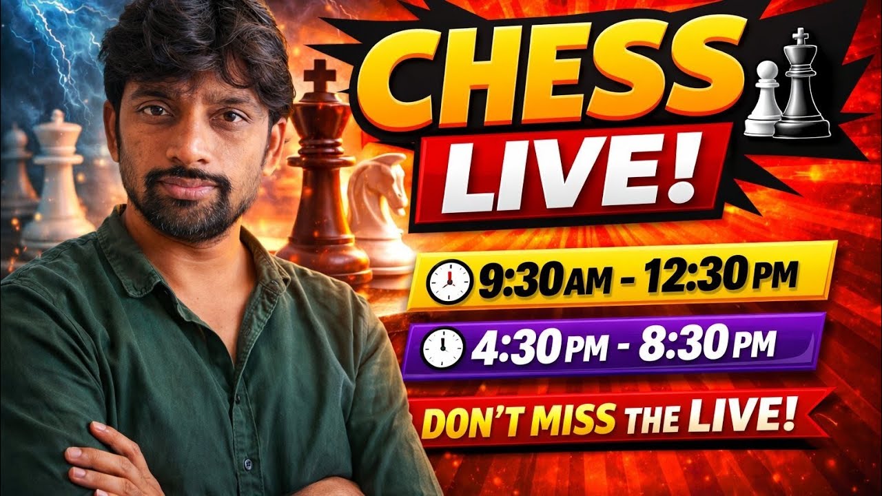 Unluckychessplayer is live