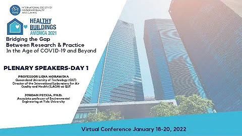 Healthy Buildings America -2021 Plenary Speakers - Day 1