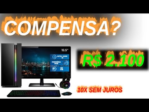 Pc Gamer Completo I5/8gb/hd1tb/vídeo2gb/monitor E Kit Gamer