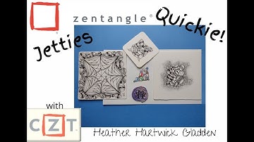 Jetties | Zentangle® Quickie