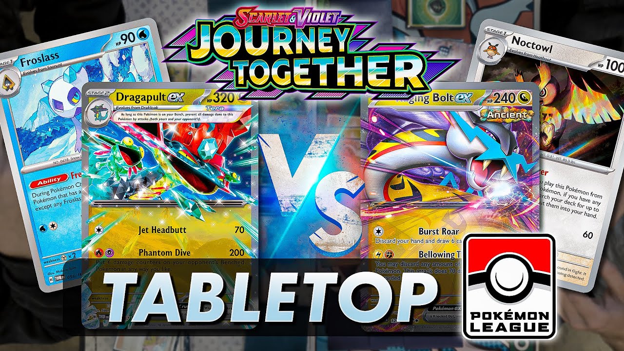 Dragapult ex/Froslass vs Raging Bolt ex (Finals)【Journey Together】League BO3  | Tabletop