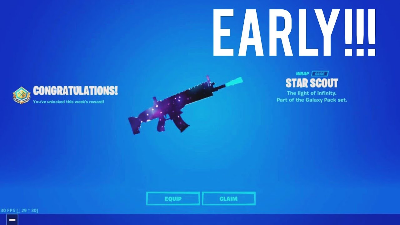 I Unlocked The Star Scout Wrap Early In The Galaxy Cup!!!