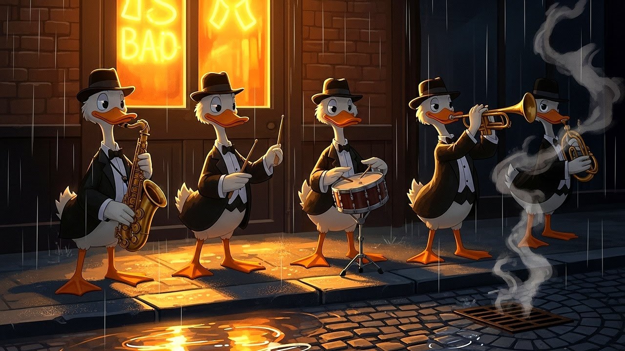 Black Duck Jazz Study: Lo-Fi Esthetic Beats & Vintage Samples for Homework