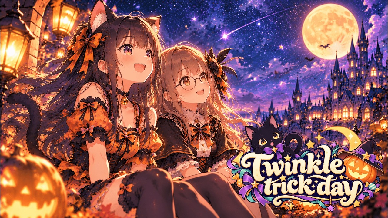 アニメMV】Twinkle trick day [ネコミミxハロウィン] -8th Single