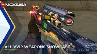 【OUTDATED】All VVIP Weapons Showcase (Q2 2019 Edition) | CROSSFIRE 2.0