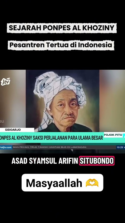 History of Al-Khoziny Islamic Boarding School (Ponpes) 👍👍👍 #videoshort #pondokpesantren #alkhoziny