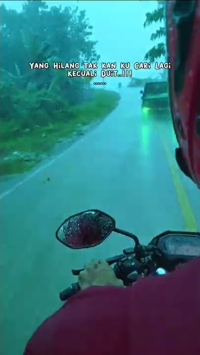 Yang hilang takkan ku cari lagi kecuali duit