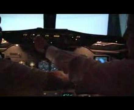 737 Cockpit Video: Airline Pilot Training Simulator PART 2