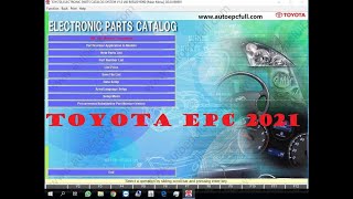 كتالوج قطع غيار تويوتا و لكزس [05.2021] Toyota Lexus EPC Parts Catalog